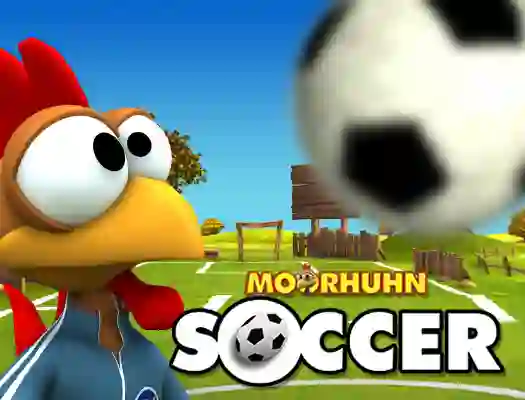 שפּיל Moorhuhn Soccer אָנליין