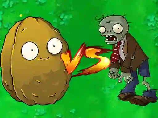 שפּיל Potato vs Zombies אָנליין