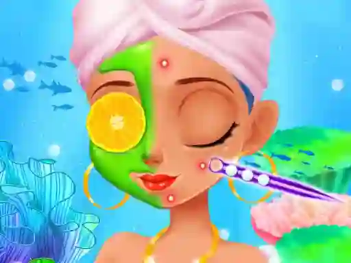 שפּיל Mermaid Games Princess Makeup אָנליין