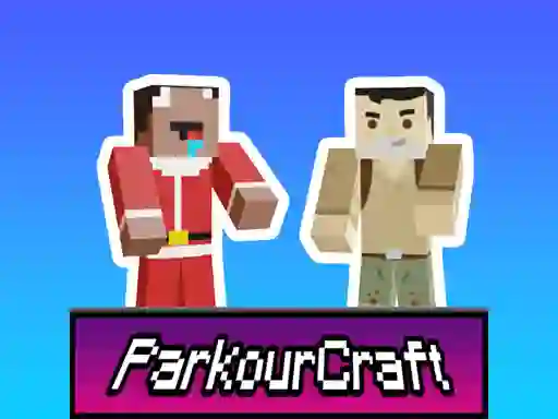 שפּיל Parkour Craft Noob Steve אָנליין