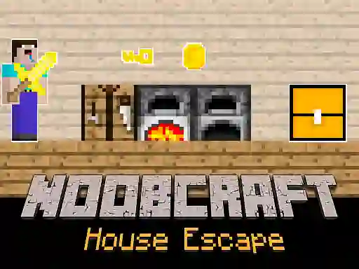 שפּיל Noobcraft House Escape אָנליין