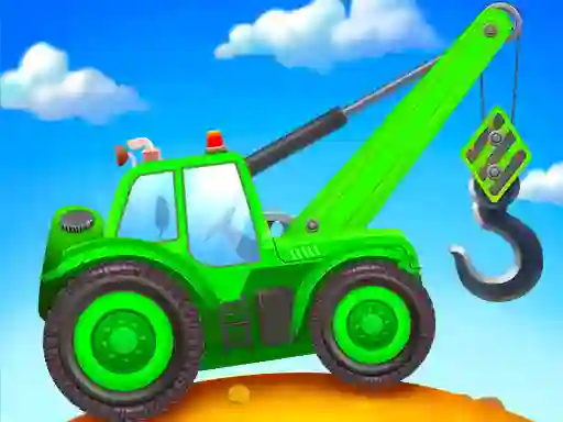 שפּיל Real Construction Kids Game אָנליין