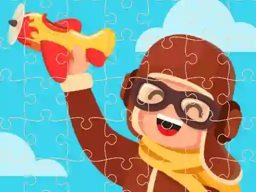 שפּיל Airplane Puzzles אָנליין