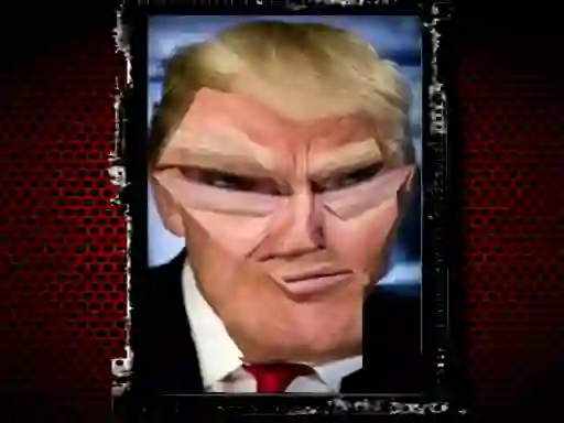 שפּיל Trump Funny face אָנליין