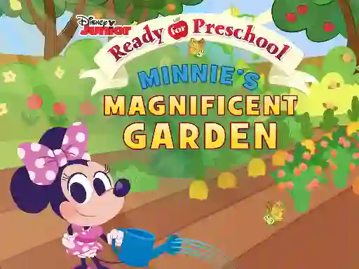 שפּיל Ready For Preschool Minnie's Magnificent Garden אָנליין