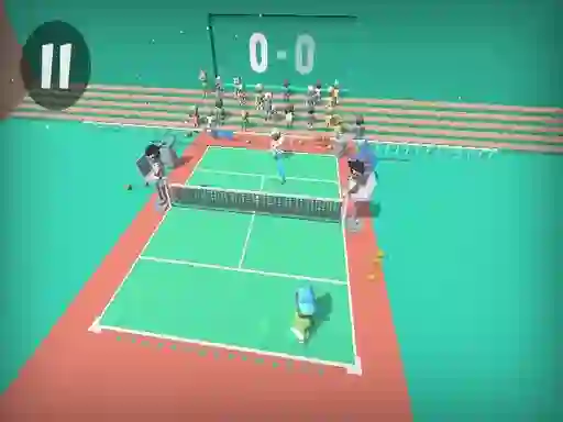 שפּיל Funny swipe Tennis אָנליין