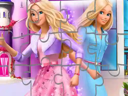 שפּיל Barbie Princess Adventure Jigsaw אָנליין