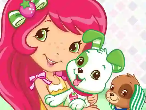 שפּיל Strawberry Shortcake Puppy Care אָנליין
