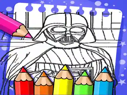 שפּיל Darth Vader Coloring Book אָנליין