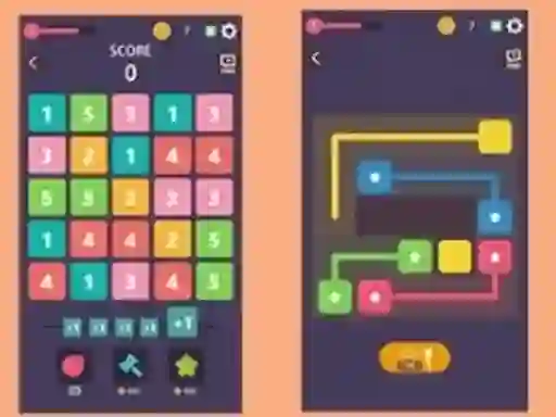 שפּיל 3 in 1 Puzzle אָנליין