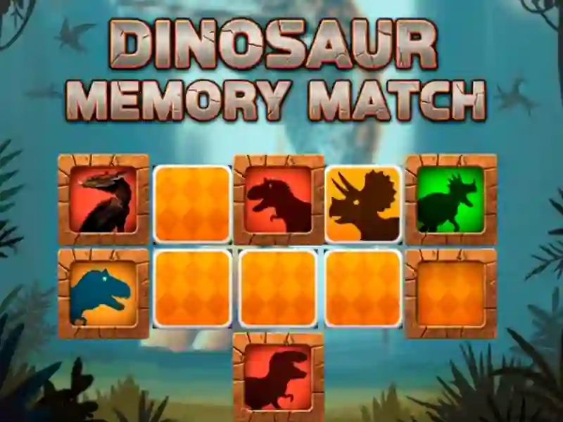שפּיל Dinosaur Memory Match אָנליין