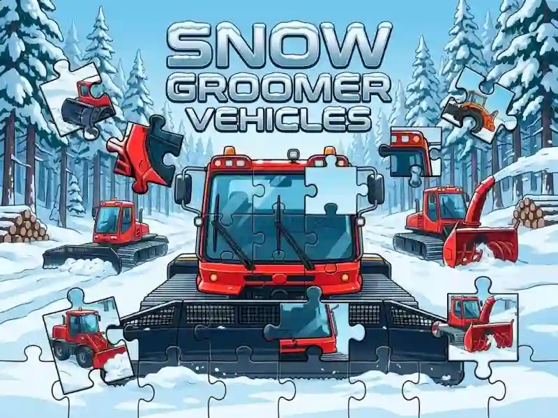 שפּיל Snow Groomer Vehicles אָנליין