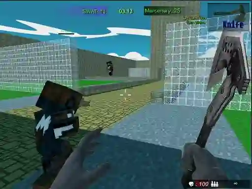 שפּיל Pixel Fps SWAT Command אָנליין