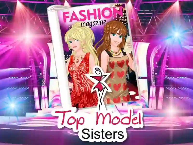 שפּיל Top model sisters אָנליין