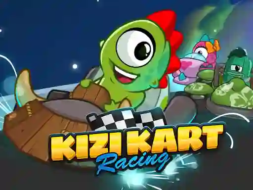 שפּיל Kizi Kart Racing אָנליין