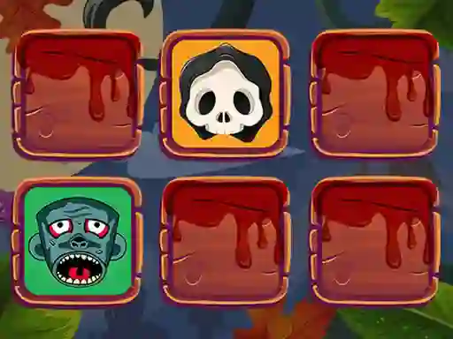 שפּיל Halloween Faces Memory אָנליין
