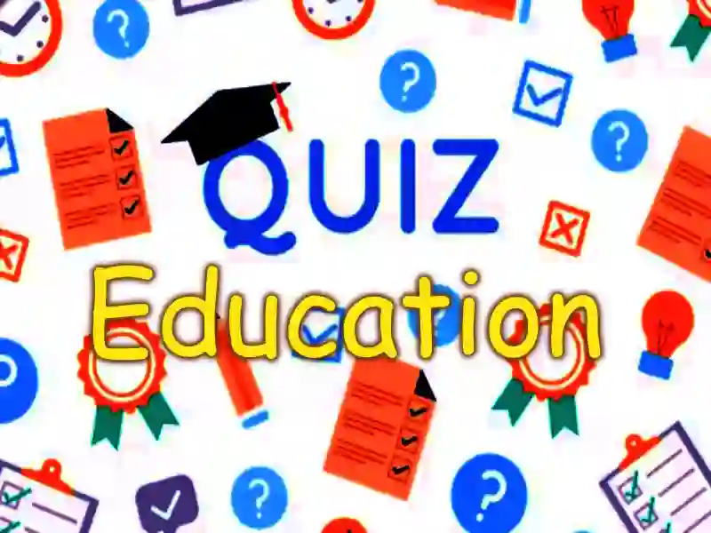 שפּיל Quiz Education אָנליין
