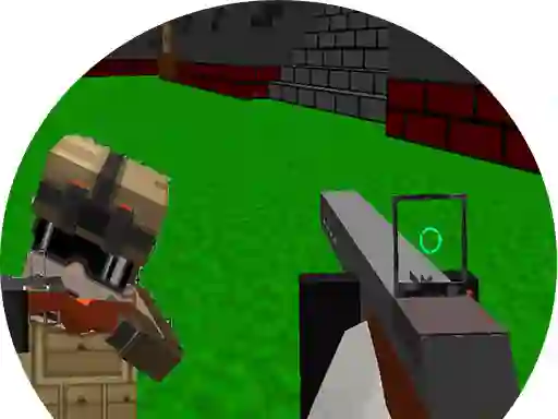 שפּיל Blocky Gun 3d Warfare אָנליין