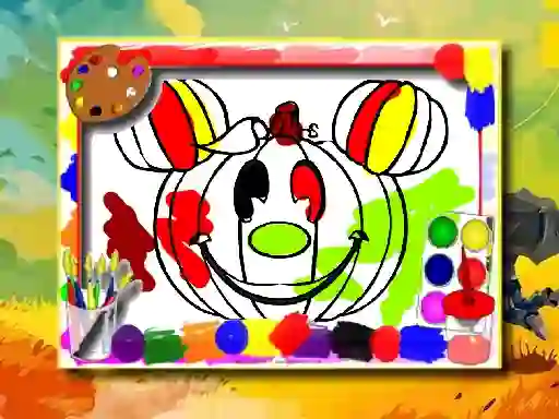 שפּיל Halloween Coloring Book אָנליין