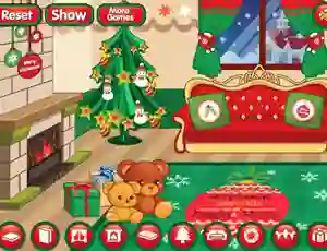 שפּיל Christmasroom Decoration אָנליין
