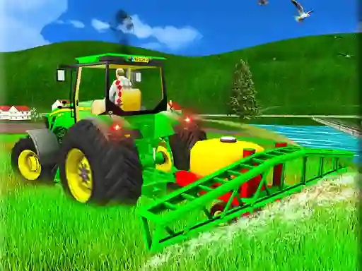 שפּיל Indian Tractor Farm Simulator אָנליין
