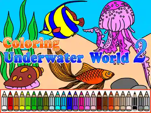 שפּיל Сoloring Underwater World 2 אָנליין