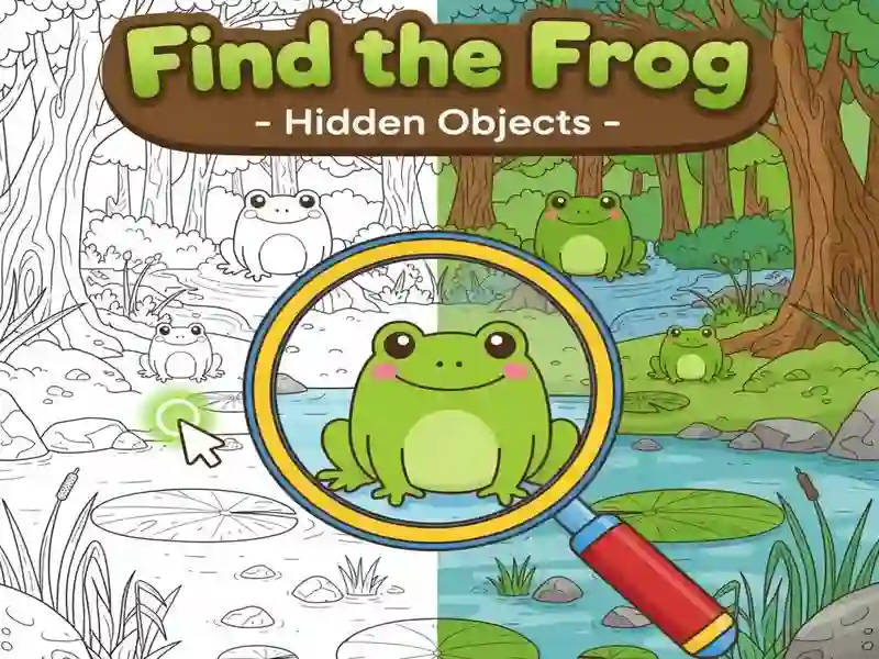 שפּיל Find the Frog Hidden Objects אָנליין