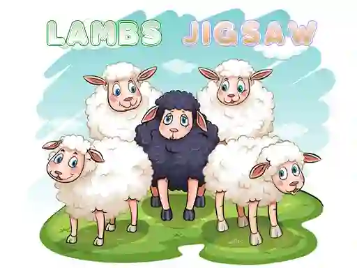 שפּיל Lambs Jigsaw אָנליין