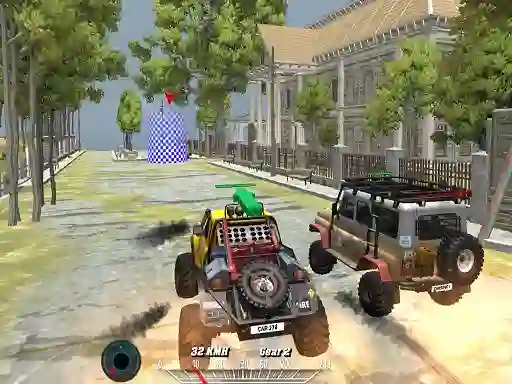 שפּיל Offroad Monster Truck Forest Championship אָנליין