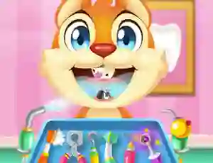 שפּיל Crazy Animals Dentist אָנליין