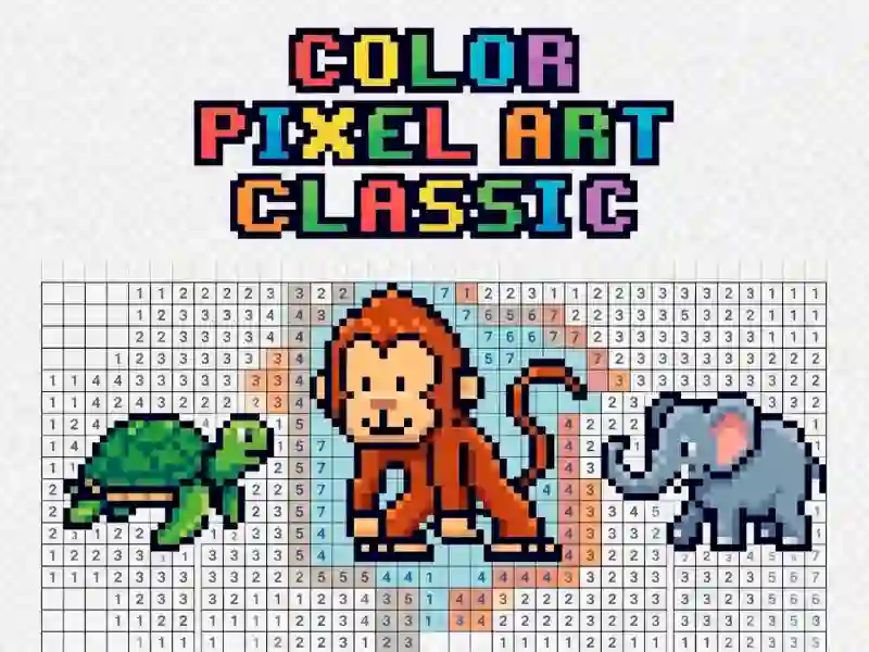 שפּיל Color Pixel Art Classic אָנליין