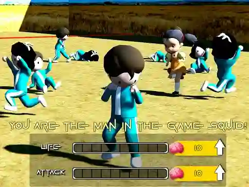 שפּיל Squid Game Crowd אָנליין