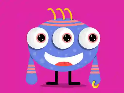 שפּיל Cute Little Monsters Memory אָנליין