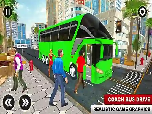 שפּיל Euro Coach Bus City Extreme Driver אָנליין