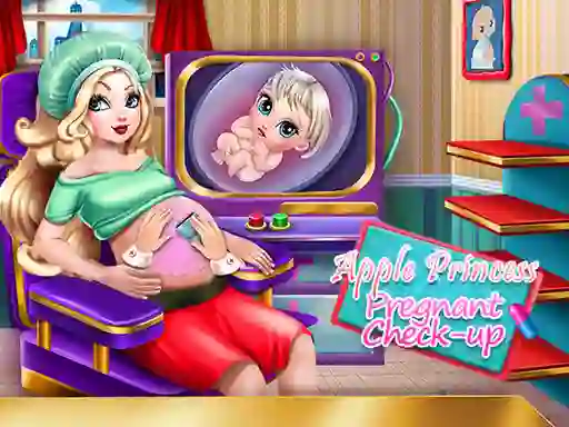 שפּיל Apple Princess Pregnant Check Up אָנליין