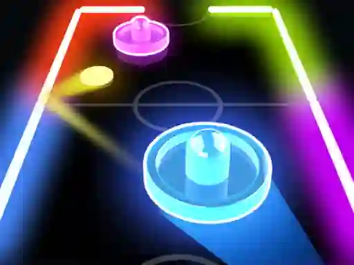 שפּיל Glow Hockey HD אָנליין