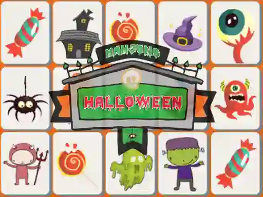 שפּיל Halloween Mahjong אָנליין