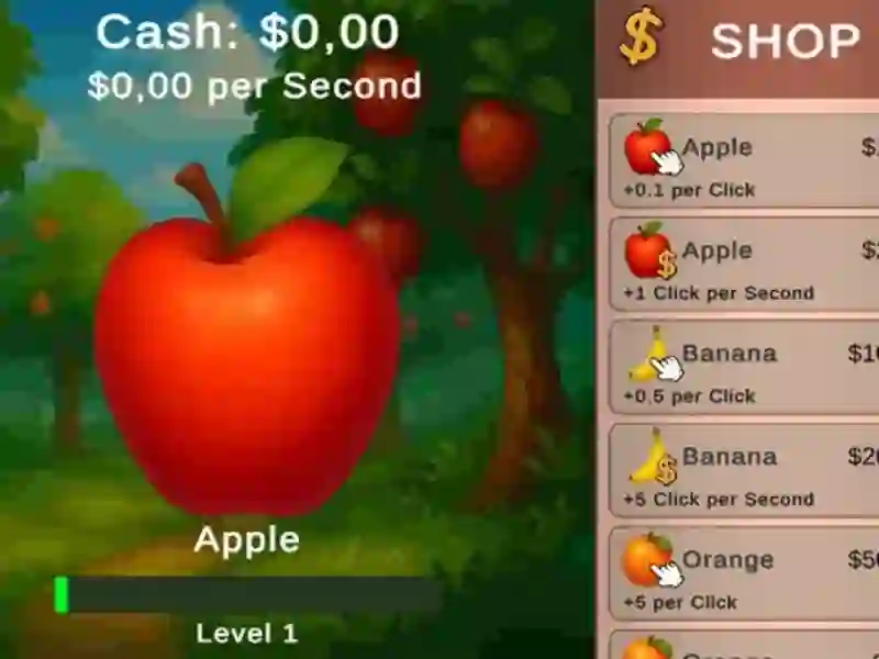 שפּיל Fruit Clicker אָנליין