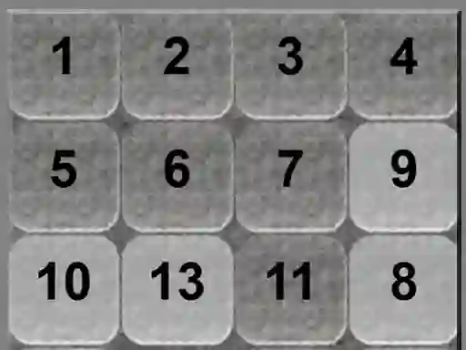 שפּיל Classic Sliding Numbers אָנליין