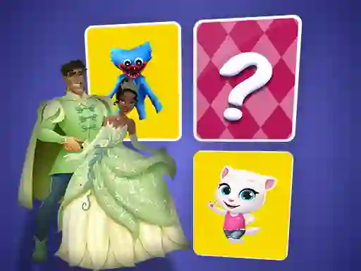 שפּיל The Princess and the Frog Memory Card Match אָנליין