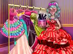 שפּיל Dove Carnival Dolly Dress Up אָנליין