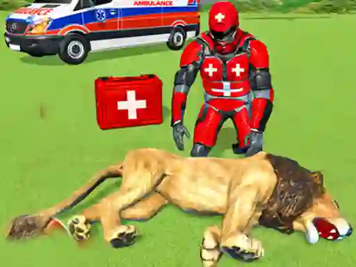 שפּיל Animal Rescue Robot Hero אָנליין
