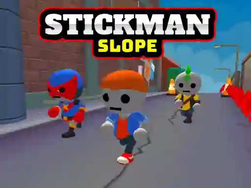 שפּיל Stickman Slope אָנליין
