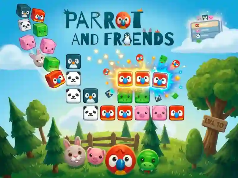 שפּיל Parrot and Friends אָנליין