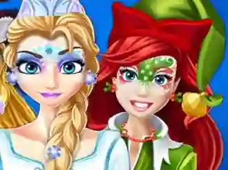 שפּיל Christmas Face Painting אָנליין