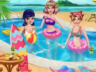 שפּיל Princesses Summer Vacation אָנליין