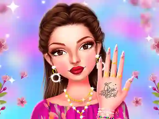 שפּיל Celebrity Spring Manicure Design אָנליין