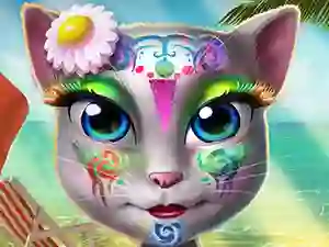 שפּיל Kitty Beach Makeup אָנליין