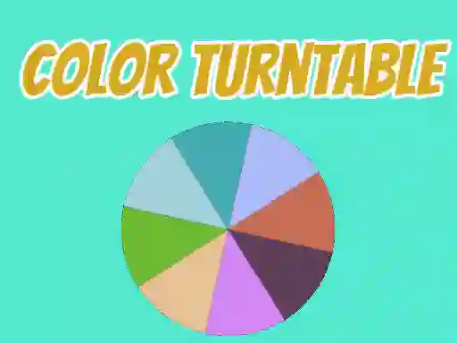 שפּיל Color Turntable אָנליין