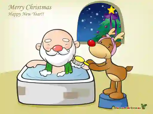 שפּיל Funny Christmas Puzzle אָנליין